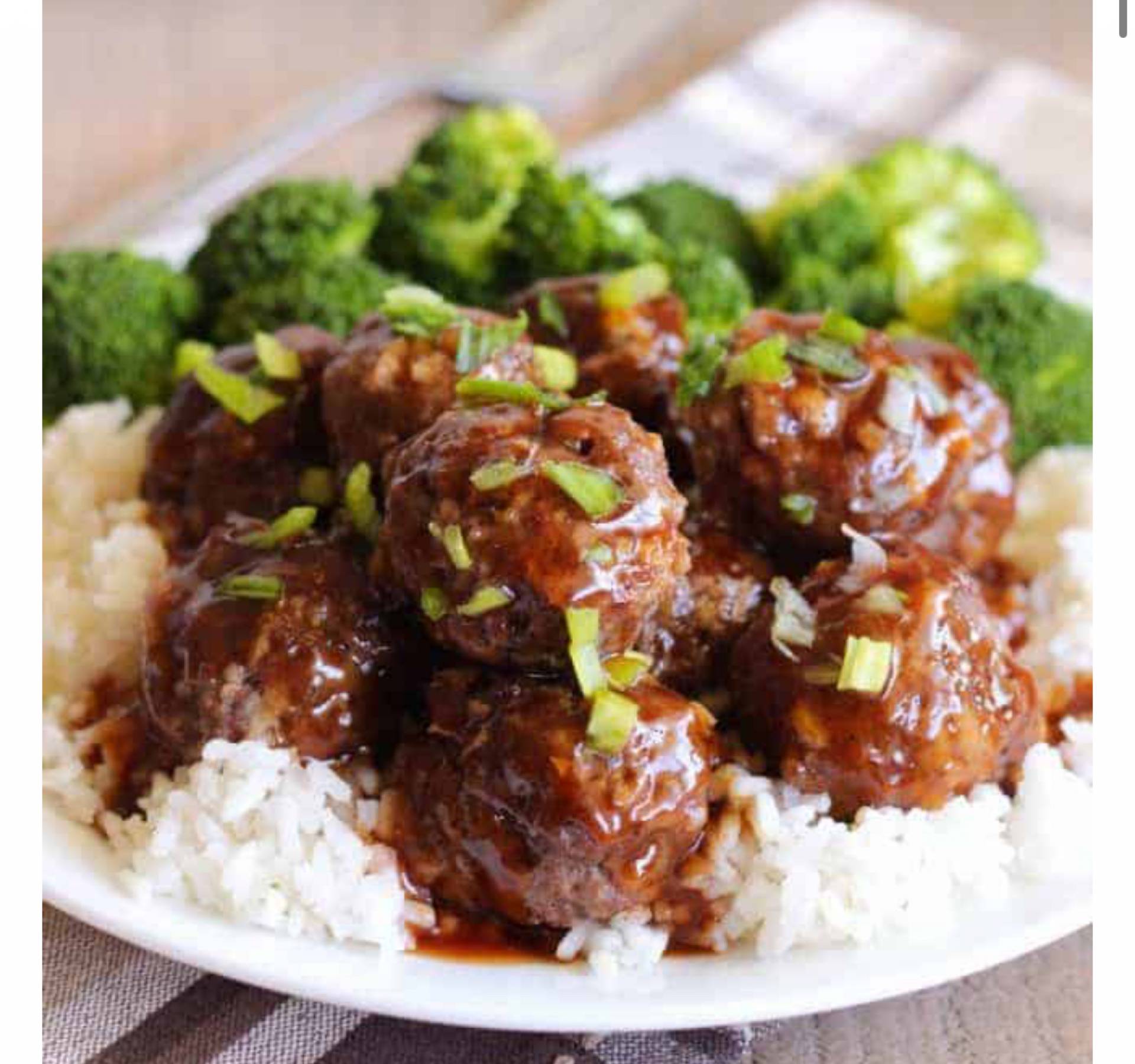 Teriyaki Meatballs